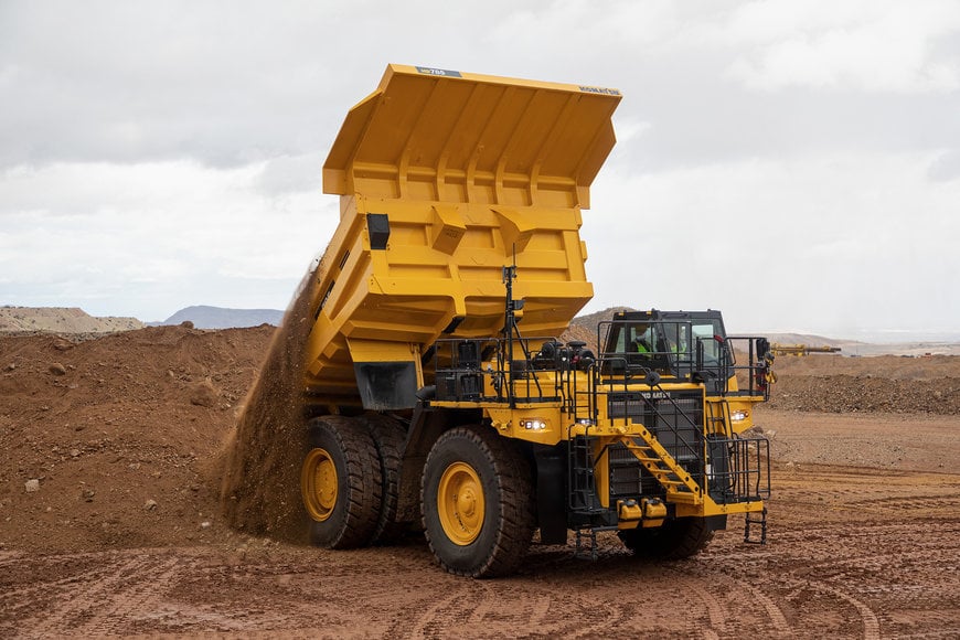 Komatsu Europe präsentiert den HD785-8 Muldenkipper auf der bauma 2022